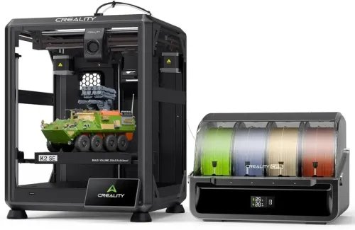 CREALITYK2SECOMBO-withCFSFDMSemiEnclosed3dPrinter500mmsmulticolor220x215x245mm