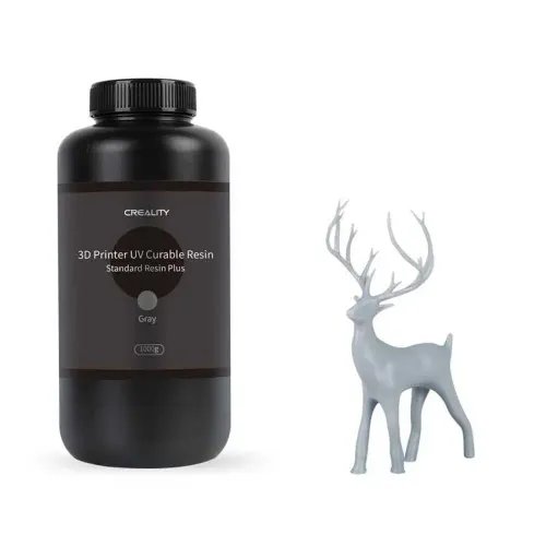 CREALITY Resin Plus Grey 1kg Standard Rigid Resin Plus for 3D Printers gray 3302020089