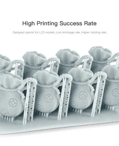 CREALITY Resin Plus Grey 1kg Standard Rigid Resin Plus for 3D Printers gray 3302020089