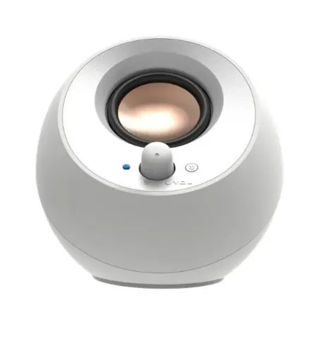 CREATIVESpeakerWireless2.0PebbleV3White