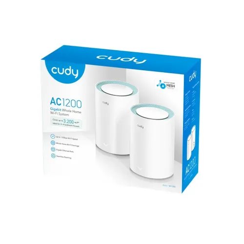 CUDYMeshWi-FiSystemM1300AC1200Gigabit1Pack