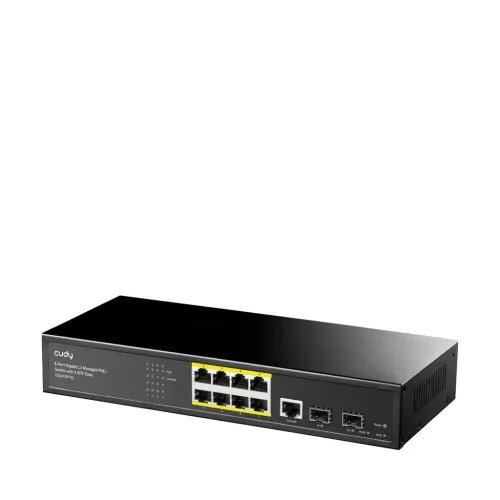 CUDYSwitchGS2008PS28-GbEPoEL2Managedwith2-SFP