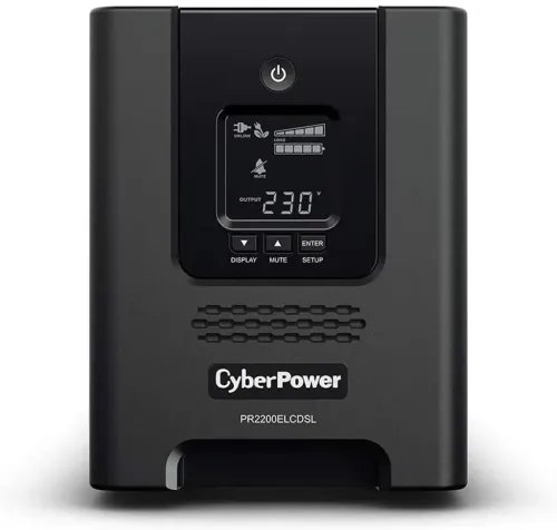 CYBERPOWERUPSSMARTAPPPR2200ELCDSLLineInteractive2200VA