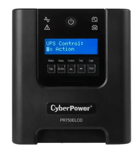 CYBERPOWERUPSProfessionalPR750ELCDLineInteractiveLCD750VA