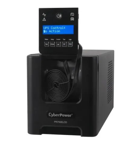 CYBERPOWERUPSProfessionalPR750ELCDLineInteractiveLCD750VA