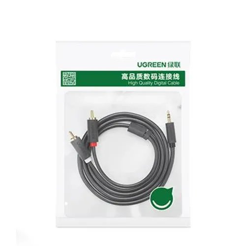 Cable Audio 3.5mm M2xRCA M 1m UGREEN AV116 10749