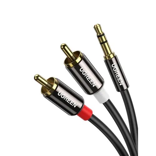 Cable Audio 3.5mm M2xRCA M 1m UGREEN AV116 10749