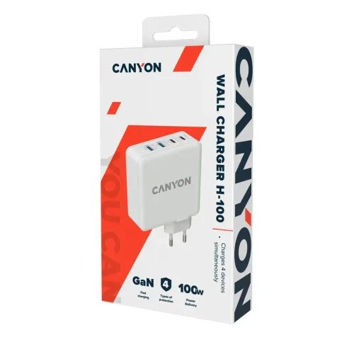 CanyonPoweradapterH-100GaNPD100WQC3.030WWhite-CND-CHA100W01