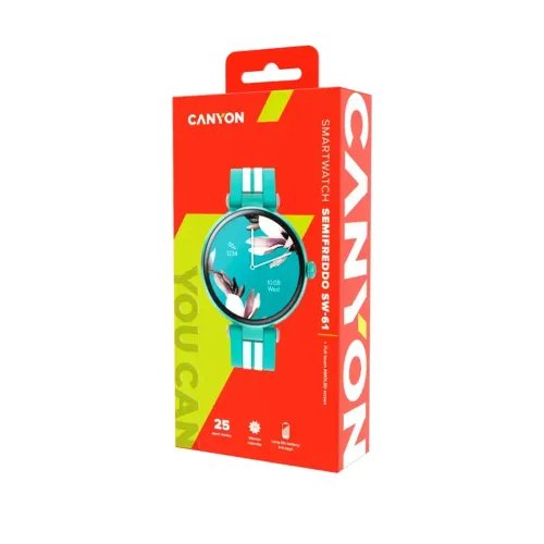 CanyonSmartwatchSemifreddoSW-61Green-CNS-SW61BL