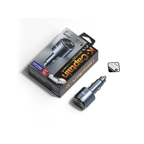 CarChargerWK95WDualPDUSBQCBlueWP-C58