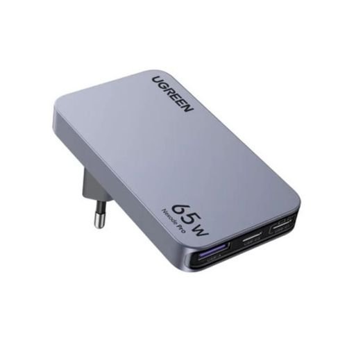 ChargerGaNUGREEN65WPDx2QC4.0X75325356Gray