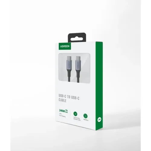ChargingCableUGREEN240WUS535TYPE-CTYPE-CBlack2m90440