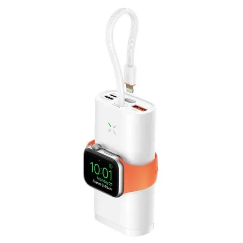 CharmastPowerbankMagsafeWirelessAppleWatch10000mAhPD20QC18WWhite