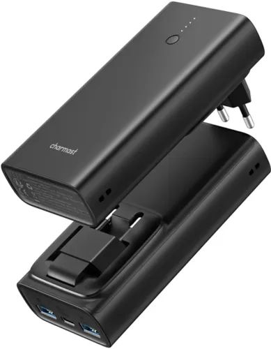 Charmast Powerbank Ultra-Compact 10000mAh PD 20W Black