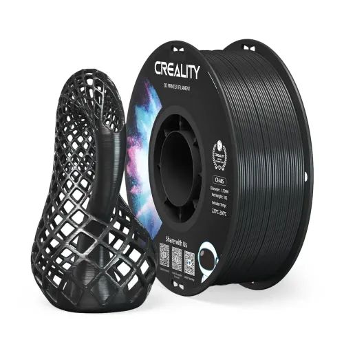 Creality CR-ABS Black 3D Printer Filament Large Object Stability Tensile Str. 43MPA 1 kg Spool1.7