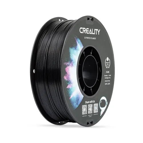 Creality CR-ABS Black 3D Printer Filament Large Object Stability Tensile Str. 43MPA 1 kg Spool1.7