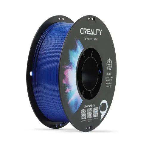 CrealityCR-PETGBlue3DPrinterFilamentHardGlossyTensileStr.49MPA1kgSpool1.75