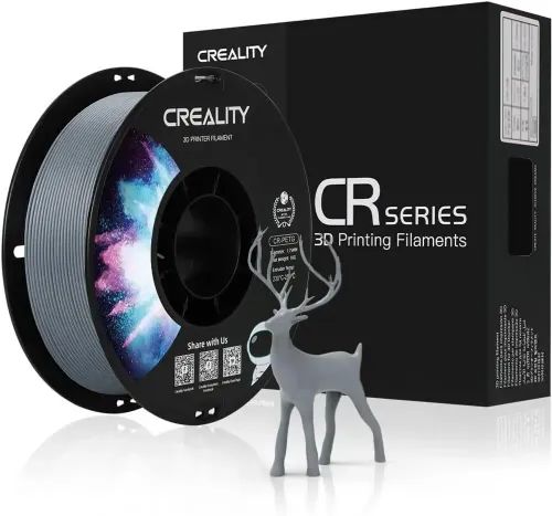Creality CR-PETG Grey 3D Printer Filament Hard Glossy Tensile Str. 49MPA 1 kg 1.75 3301030039 gray