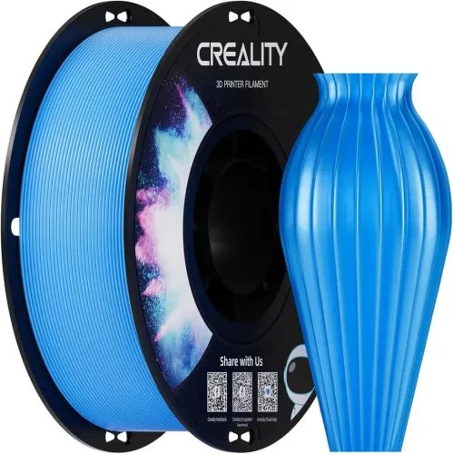 CrealityCR-PETGTechnologyBlue3DPrinterFilamentHardGlossyTensileStr.49MPA1kgSpool1.7