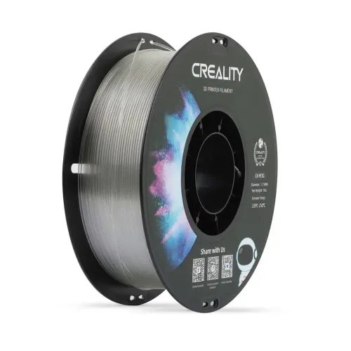Creality CR-PETG Transparent 3D Printer Filament Hard Glossy Tensile Str. 49MPA 1 kg Spool1.75
