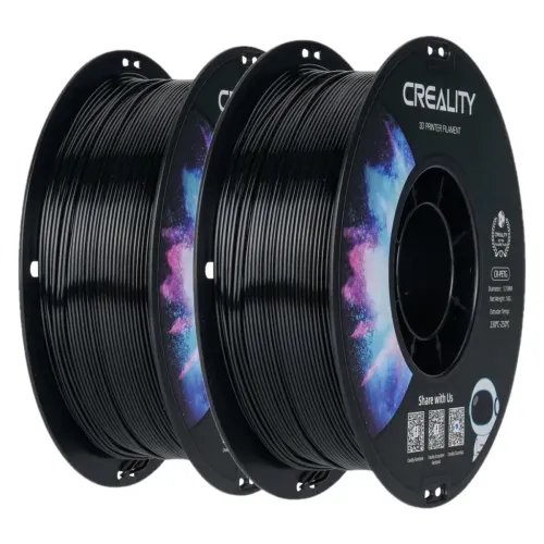 CrealityCR-PETGValuePack2kg-2xBlack3DPrinterFilament