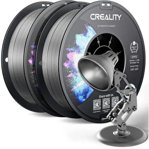 CrealityCR-PETGValuePack2kg-2xGray3DPrinterFilamentgrey