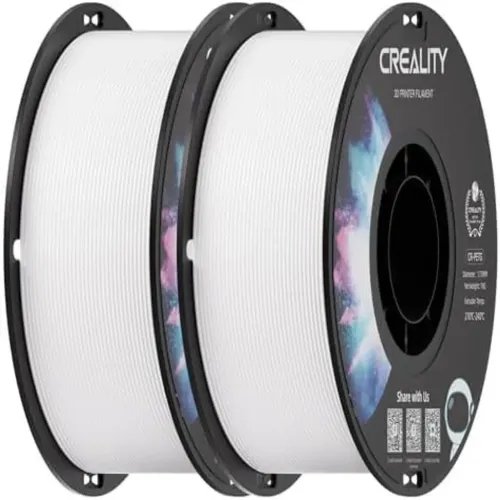 CrealityCR-PETGValuePack2kg-2xWhite3DPrinterFilament