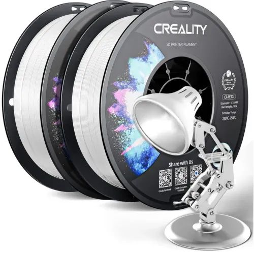 CrealityCR-PETGValuePack2kg-2xWhite3DPrinterFilament