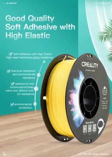CrealityCR-TPUWhite3dPrinterSoftAdhesivematerialFilament1kg1.75