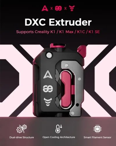 CrealityDXCExtruderforK1K1MaxK1CK1SE-plugandplaynoconversionsneeded