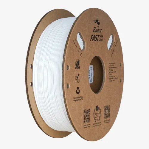 CrealityEnderFastPLAWhite3DPrinterFilament1kgSpool1.94