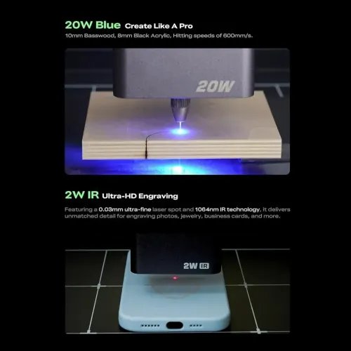 CrealityFalconA1ProWhite-20WLaserEngraver20WBlueOptional2WIRlasermodules358x268