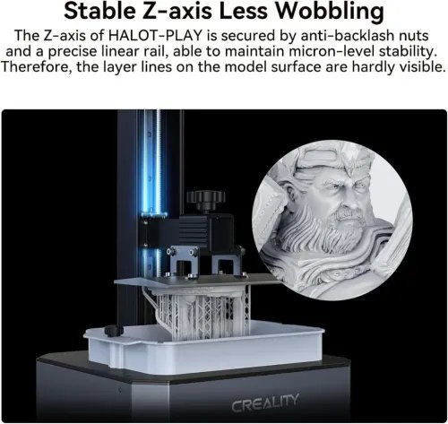 CrealityHalotPlay-4kPiocreatResinPrinterfast60mmh130x82x160mm