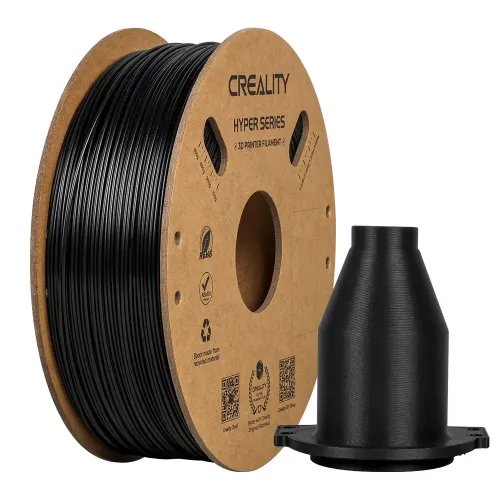 Creality Hyper ABS Black 3D Printer Filament High Speed high fluidity 1 kg Spool1.75