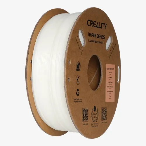 Creality Hyper ABS White 3D Printer Filament High Speed high fluidity 1 kg Spool1.75