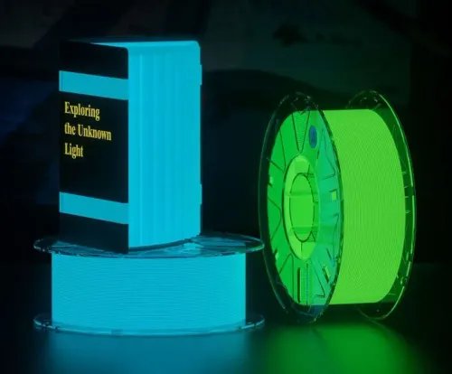 CrealityHyperLuminousPLAGreen-Fast3DPrinterFilamentRFID1kgSpool1.75