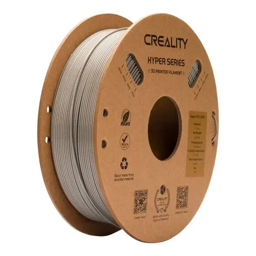 CrealityHyper-PETGGrey3DPrinterFilamentfastprintchemicalsunlightresist.1kg1.75