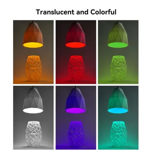 CrealityHyper-PETGValuePack2kg2xTransparent3DPrinterFilamentfastprint2kg1.76