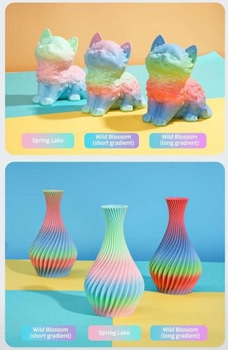 CrealityHyperPLARainbowSpringLake-FastPrintingFilamentwithCFStag1kg1.75