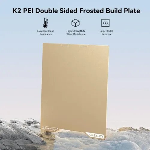 CrealityK2PEIDoubleSidedFrostedBuildPlate270x293