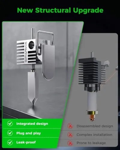 CrealitySparkXi70.2mmHotEndNozzle-NickelPlatedCopperAlloyHardenedSteel