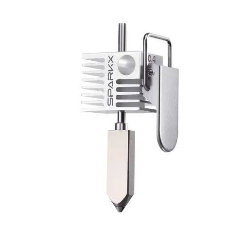 CrealitySparkXi70.4mmHotEndNozzle-NickelPlatedCopperAlloyHardenedSteel