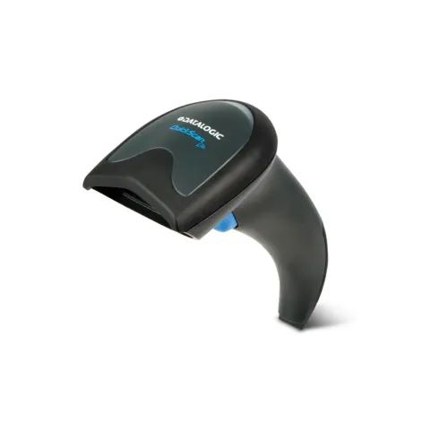 DATALOGIC QUICKSCAN QW2120, LITE 1D IMAGER, BLACK, USB KIT (SCANNER+CABLE+STAND)