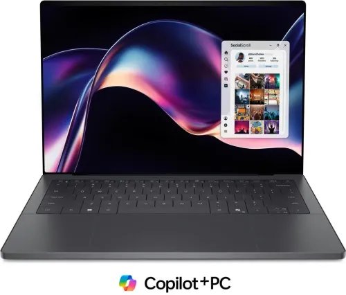 DELLXPS14DA14260CopilotPCIntelCoreUltraX7358HLaptop35.6cm14Touchscreen2.8K32GBLPDDR5x-SDRAM2TBSSDWi-Fi7802.11beWindows11ProGraphite