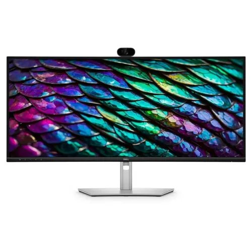 DELLMonitorProP34P3426WEB34aposaposQHDIPSHDMIDisplayPortUSB-CHubWebcamRJ45HeightAdjustable3YearsW