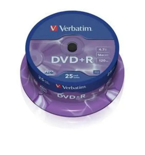 DVDRVERBATIM43500AZO4.7GB16XMATTSILVERSURFACE