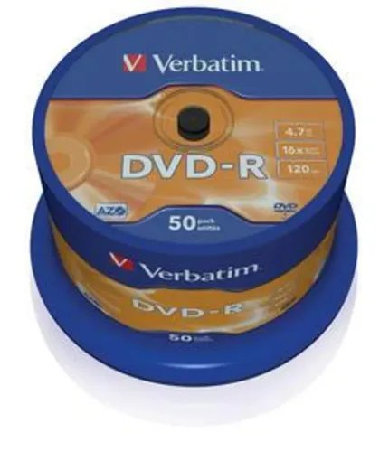 DVD-RVERBATIM43548AZO4.7GB16XMATTSILVERSURFACE50
