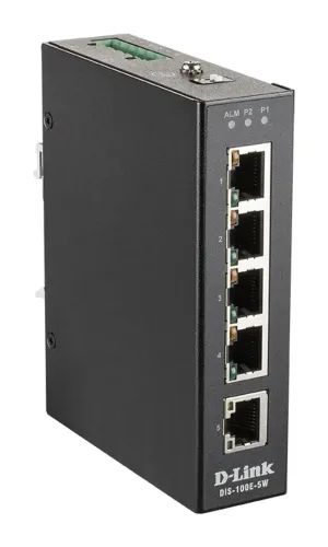 D-LINKDIS-100E-5WINDUSTRIAL10100UNMANAGEDSWITCH