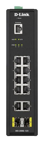 D-LINKDIS-200G-12SINDUSTRIALSWITCH10X10010002xSFP