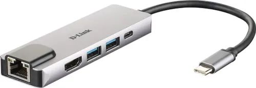 D-LINK DUB-M520 5-IN-1 USB-C HUB HDMI, ETH & PD